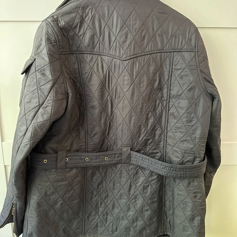 Barbour woman’s Quilted Field Jacket - Charcoal - Picture 4 of 5